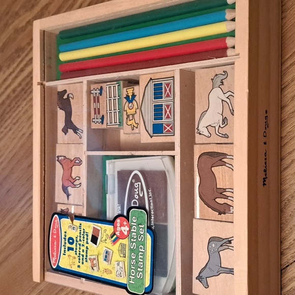 Melissa & Doug Other - Melissa & Doug horse stable stamp set/ BUNDLE ONLY 2or more items